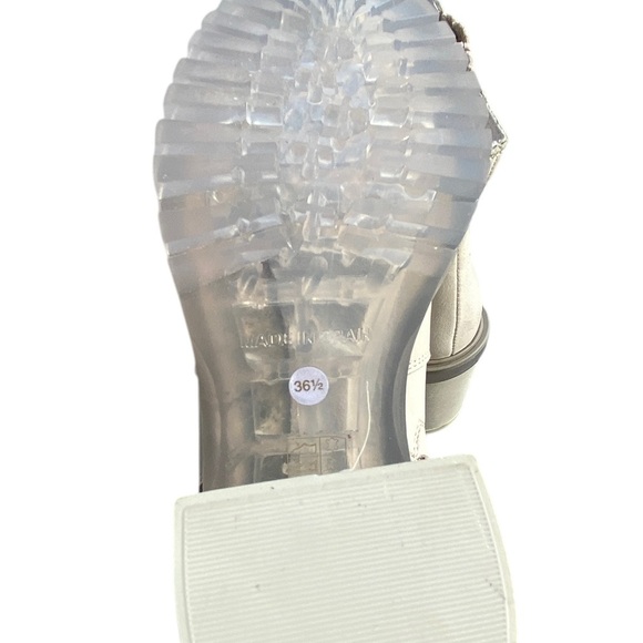 Free People Cream Ankle Boots - Picture 6 of 6